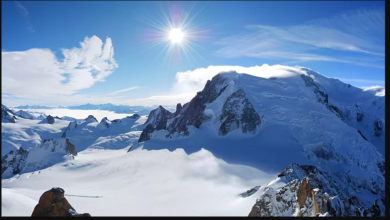 تصویر از با ذوب شدن یخچال‌های طیبیعی، مرتفع‌ترین قله کوهستان آلپ بیش از ۲ متر کوتاه شد