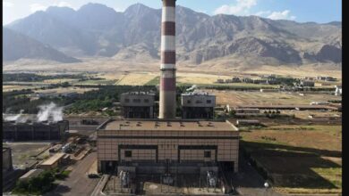 تصویر از واحد 320 مگاواتی نیروگاه حرارتی بیستون به مدار تولید بازگشت