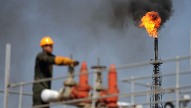 تصویر از عزم دولت برای جمع‌آوری گازهای مشعل