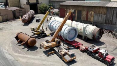 تصویر از مخازن تیپ سنگین ساخت داخل در راه شرکت صنایع پلیمر گچساران