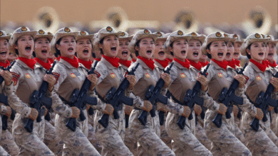 تصویر از مجموعه عکس: رژه نظامی چین