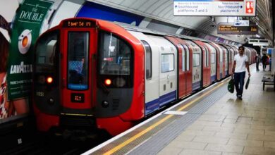 تصویر از متروی لندن از قطارهای مدرن رونمایی کرد