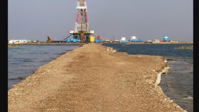 تصویر از چاه‌های کم‌فشار آزادگان جنوبی بهینه سازی می شوند