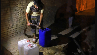 تصویر از اضطراب آب