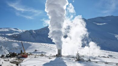 تصویر از نخستین نیروگاه زمینگرمایی ایران در آستانه اتصال به شبکه برق سراسری