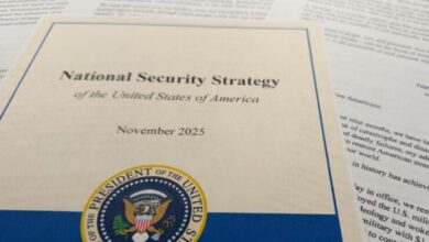 تصویر از جایگاه خاورمیانه، ایران و اسرائیل در سند استراتژی امنیت ملی ۲۰۲۵ ایالات متحده آمریکا