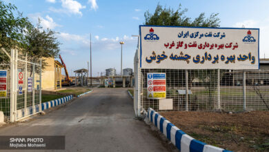 تصویر از گازهای مشعل انجیال ۳۱۰۰ چشمهخوش به خط سراسری تزریق شد