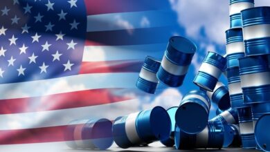 تصویر از کاهش شدید واردات نفت خام ایالات متحده