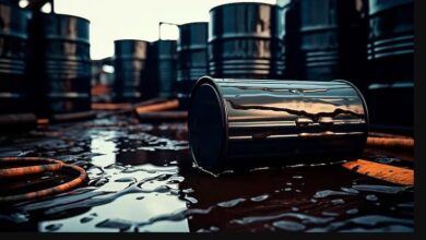 تصویر از کاهش ۱ درصدی قیمت نفت در پی مذاکرات خاورمیانه