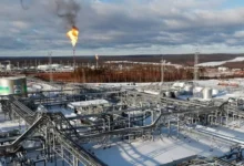 تصویر از آغاز بهره‌برداری از طرح توسعه میدان گازی توس