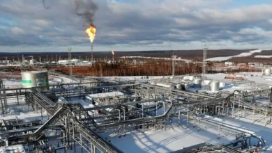 تصویر از آغاز بهرهبرداری از طرح توسعه میدان گازی توس