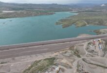 تصویر از سد بالاخانلو در استان قزوین آماده آبگیری شد