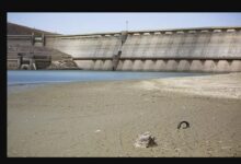 تصویر از ۶۱ درصد مخازن سدها خالی است