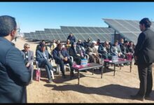 تصویر از بهرهبرداری از ۳ نیروگاه خورشیدی در شهرستان نایین از توابع استان اصفهان