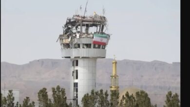 تصویر از حمله به 7 فرودگاه، انهدام 20 و زمین گیر شدن 40 هواپیمای مسافری در جنگ 40 روزه