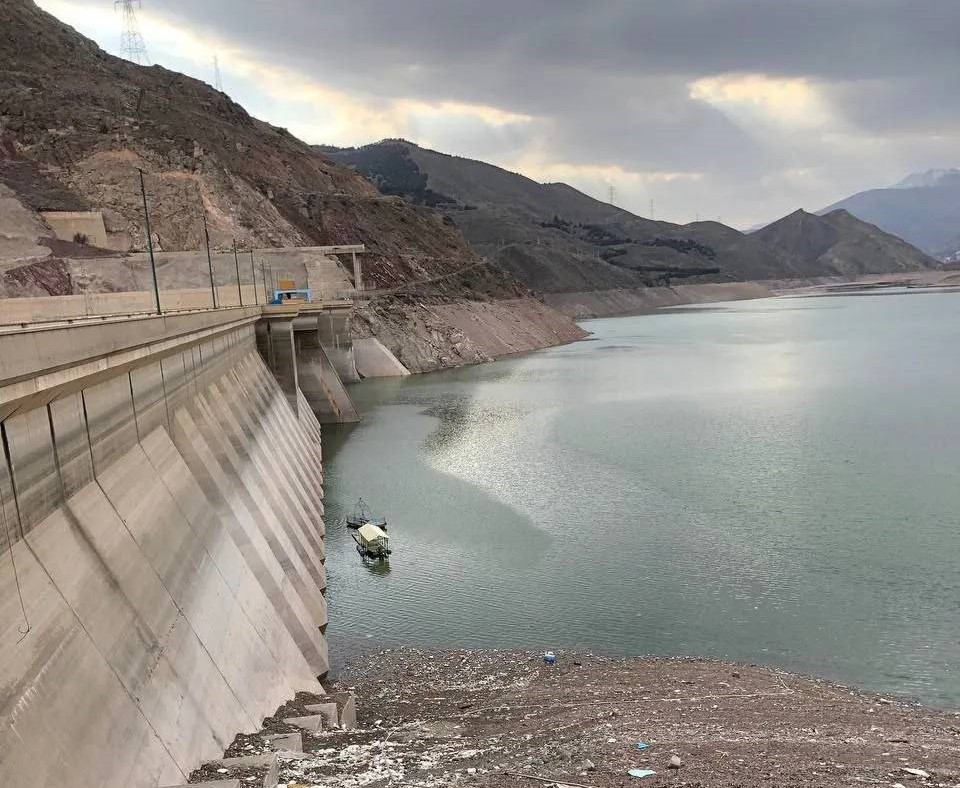 تصویر از میزان پرشدگی سدها به 58درصد رسید